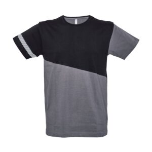 T-shirt Maastricht Girocollo con Stampa Rifrangente sulla Manica