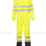 giallo fluo/blu navy