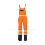 arancio fluo/blu navy