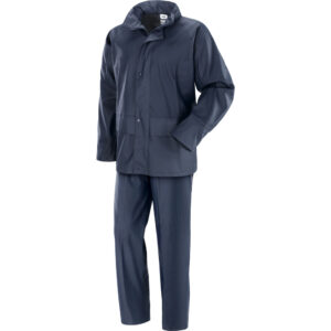 Completo Giacca e Pantalone in PVC/PU con Supporto 100% Poliestere