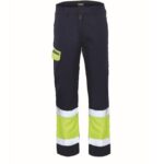 giallo fluo/blu navy