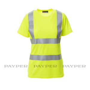 T-shirt Girocollo Alta Visibilità da Donna