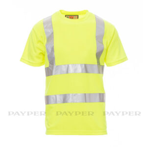 T-shirt Girocollo Alta Visibilità