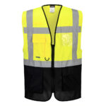 giallo fluo/blu navy