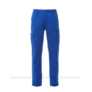 Pantalone Multitasche con Passanti ed Elastico in Vita