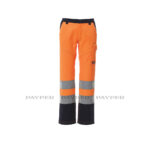 arancio fluo/blu navy