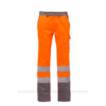 arancio fluo/steel grey