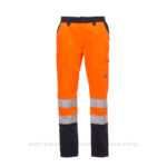 arancio fluo/blu navy