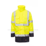 giallo fluo/blu navy