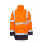 arancio fluo/blu navy