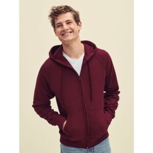 Felpa Leggera Zip Lunga