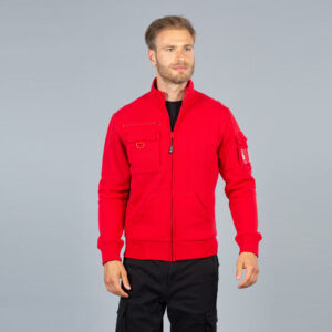 Felpa da Uomo con Zip Lunga Coperta