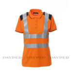 arancio fluo/blu navy