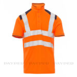 arancio fluo/blu navy