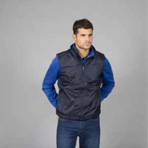 Gilet in Poliestere Pongee