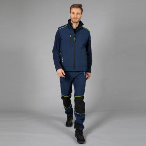 Gilet in Softshell a Tre Strati Impermiabile e Imbottito