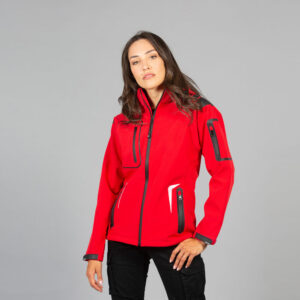 Giubbino da Donna in Softshell a 3 Strati Impermeabile Traspirante