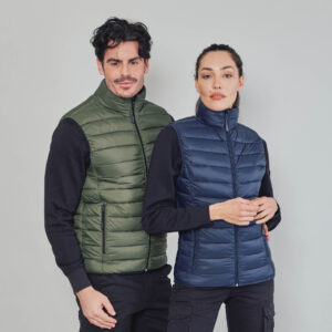 Gilet da Uomo Morbido e Lucido Trattamento Idrorepellente