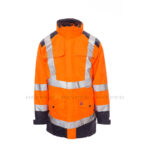arancio fluo/blu navy