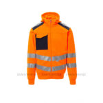 arancio fluo/blu navy