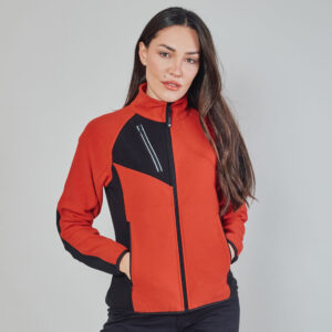 Pile da Donna Antipiling Bicolore Zip Lunga