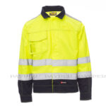 giallo fluo/blu navy