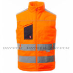 arancio fluo/blu navy