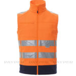 arancio fluo/blu navy