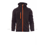 steel grey melange/nero-arancio fluo