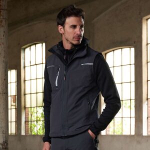 Gilet in Softshell con Membrana U-TEX