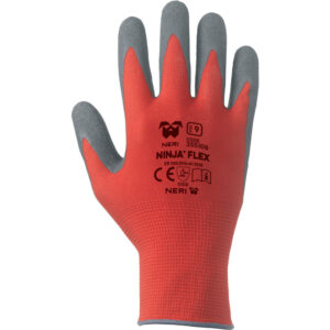 Guanto a filo continuo in nylon elasticizzato calibro 15/lattice