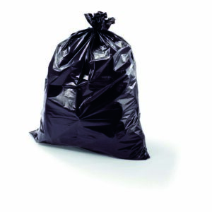 Sacco Nero per Rifiuti con Cordicella