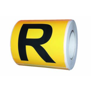 Etichetta Adesiva "R"